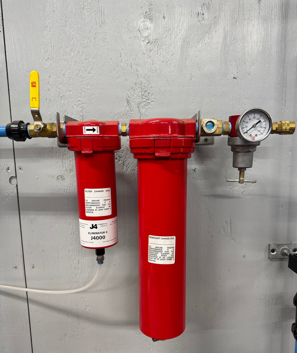 RTI J4000 Eliminator II Desiccant Dryer w/Heavy Duty Regulator